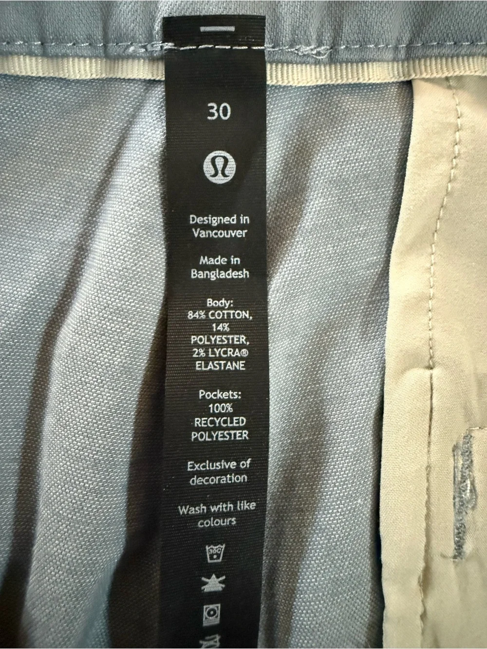 lululemon Light Blue Men's Shorts